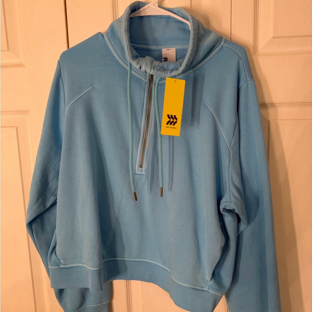 All in Motion Light Blue Hoodie